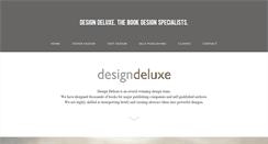 Desktop Screenshot of designdeluxe.com